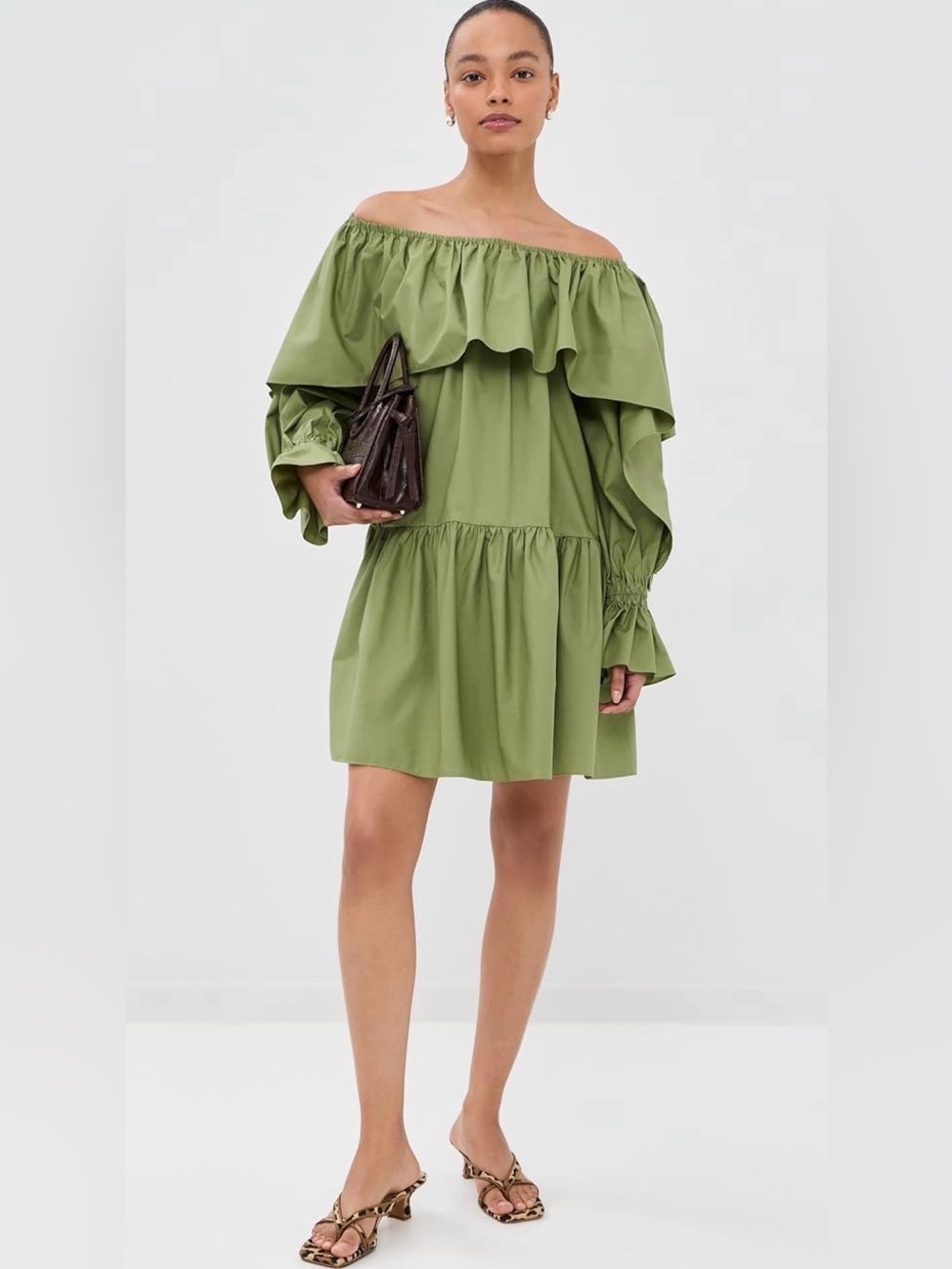 FRANÇOISE Sadie Dress green NWT
